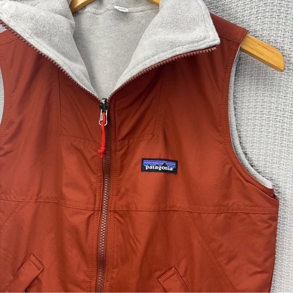 Patagonia Synchilla Nano Air Vest Women's Size XS Style Red Orange Comfort - Picture 2 of 7